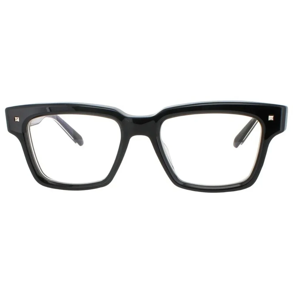NWT VALENTINO EYEGLASSES SQUARE UNISEX BLACK EYEWEAR